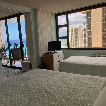 Waikiki Banyan 3410 Stunning Ocean, Surfer & Sunset View'S Apartment